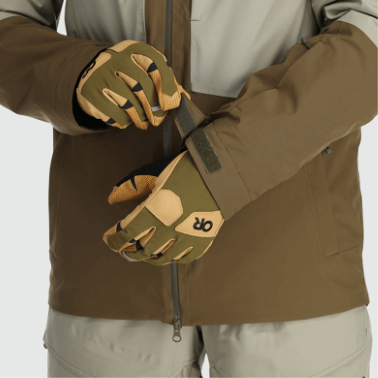 Outdoor Research Extravertierte Herrenhandschuhe Loden/natur