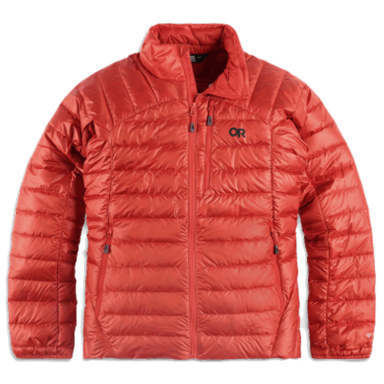 Outdoor Research Damen Helium Daunenjacke Cranberry