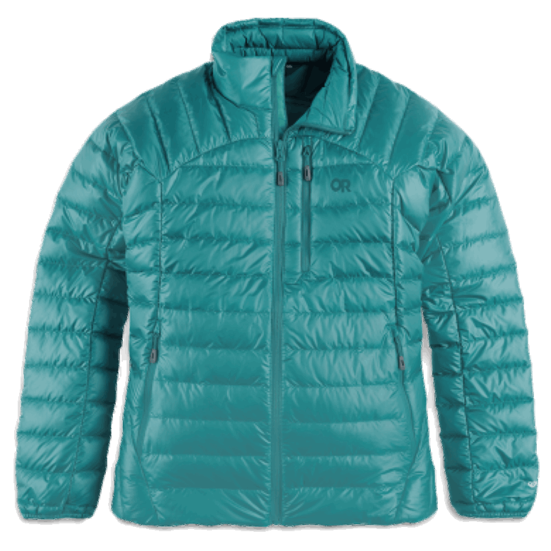 Outdoor Research Damen Helium Daunenjacke Deep Lake