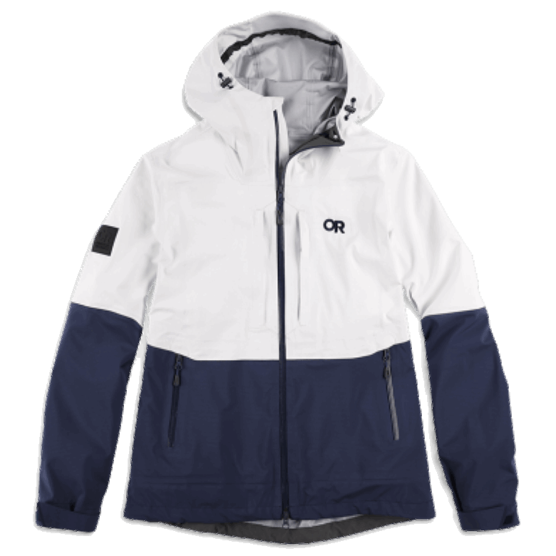 Outdoor Research Damenjacke Carbid Snow/Marineblau