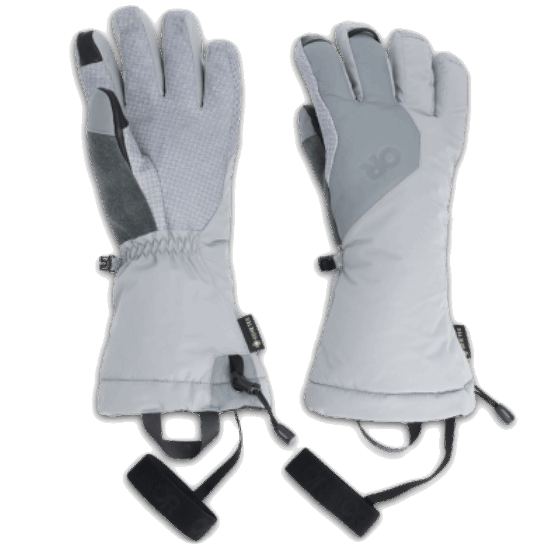 Outdoor Research Damen Super Couloir Gore-tex® Sensor Handschuhe Light Pewter