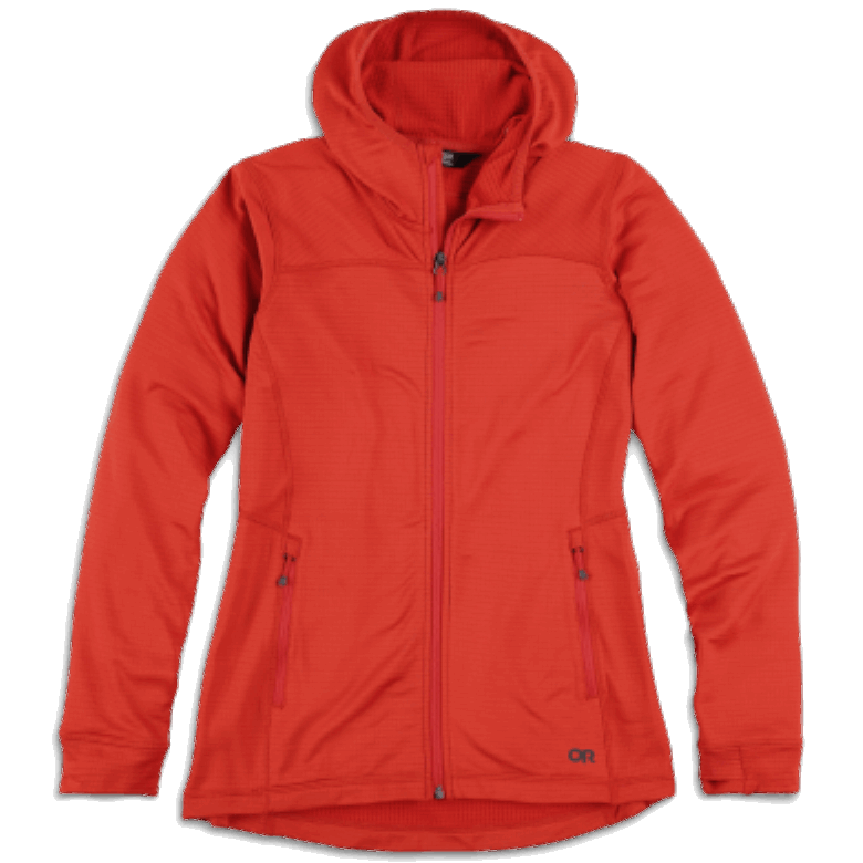 Outdoor Research Vigor Hoodie Mit Durchgehendem Reißverschluss Für Damen Schwarz