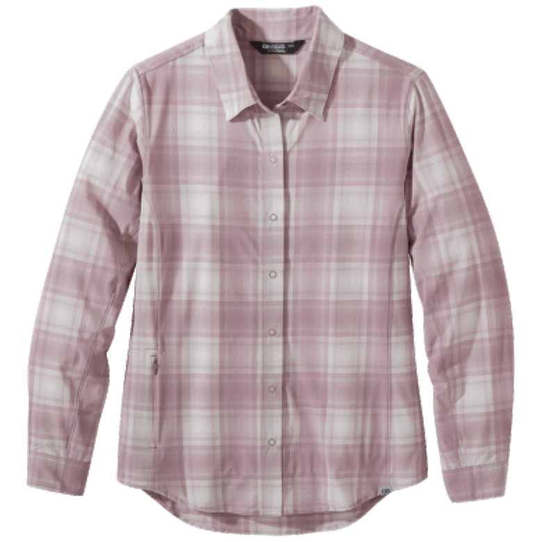 Outdoor Research Damen Astroman L/S Sun Shirt Mottenkaro