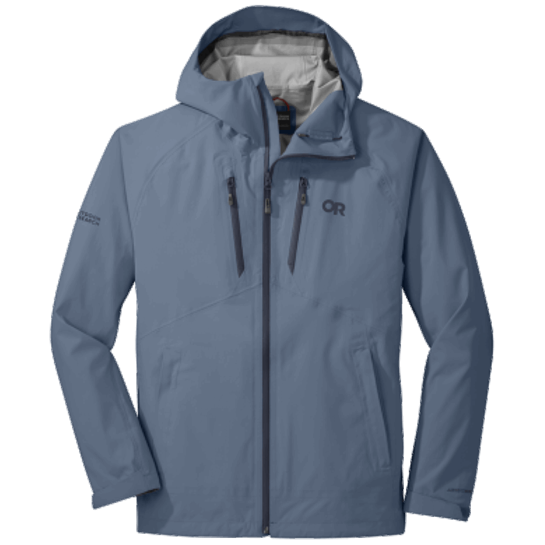 Outdoor Research Herren Microgravity Ascentshell Jacke Nimbus