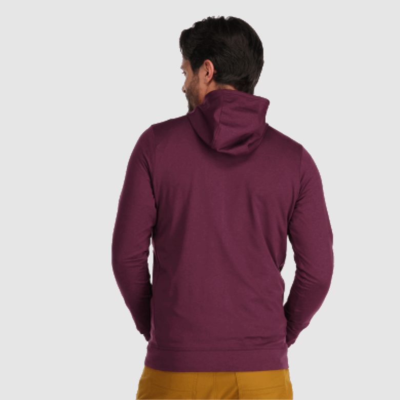 Outdoor Research Bariton-Hoodie Mit Durchgehendem Reißverschluss Für Herren Kalamata Heather
