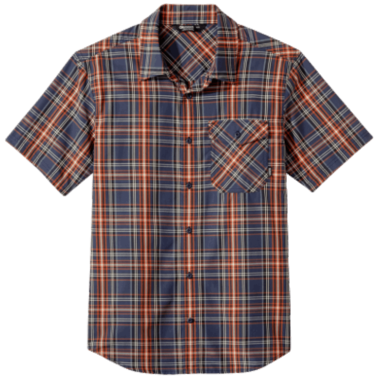 Outdoor Research Herren-Kurzarmshirt Seapine Marineblau