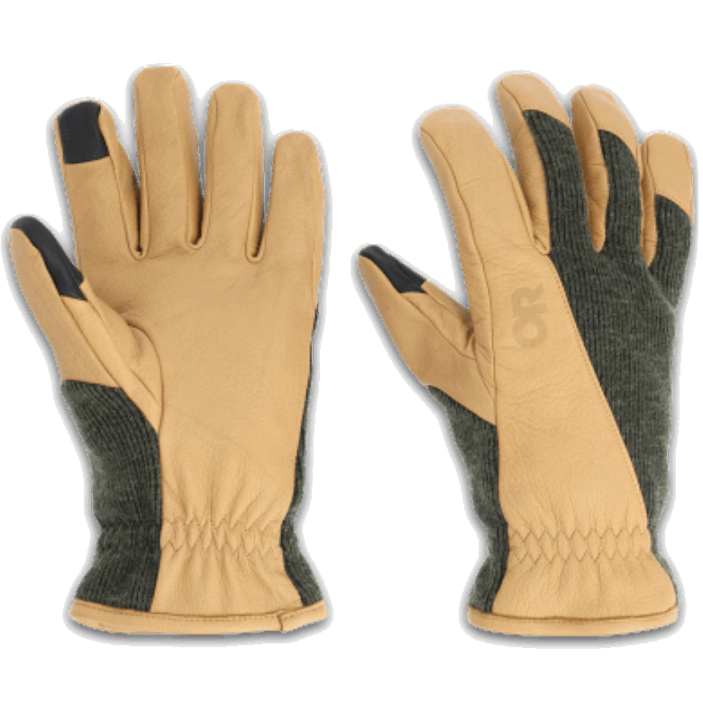 Outdoor Research Merino Arbeitshandschuhe Natur/loden