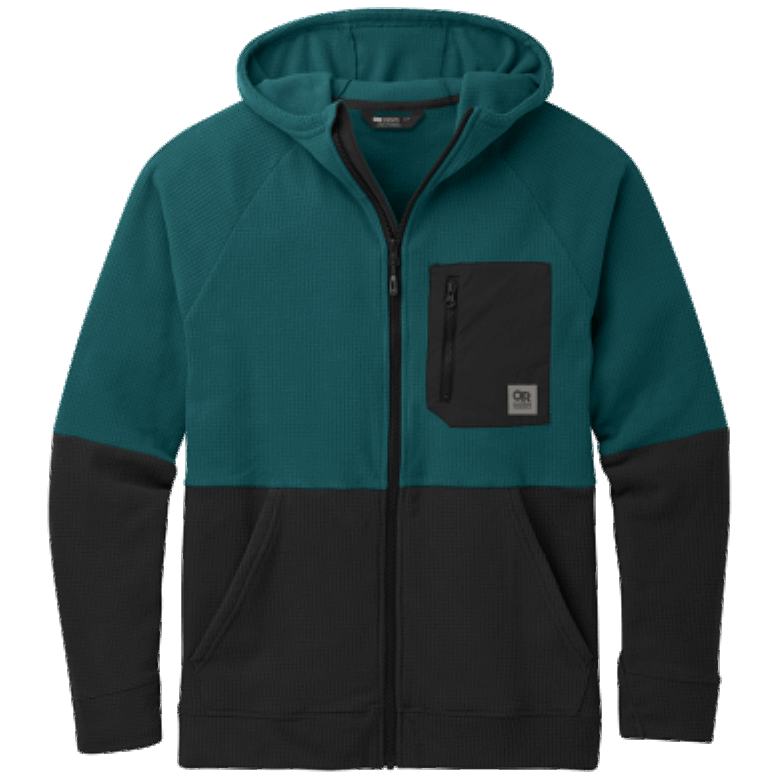 Outdoor Research Herren Trail Mix Hoodie Treeline/Schwarz