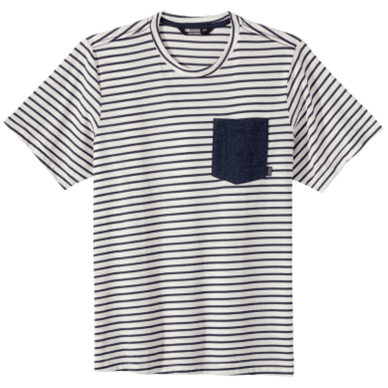 Outdoor Research Terra S/s Tee Für Herren Marineblau Gestreift