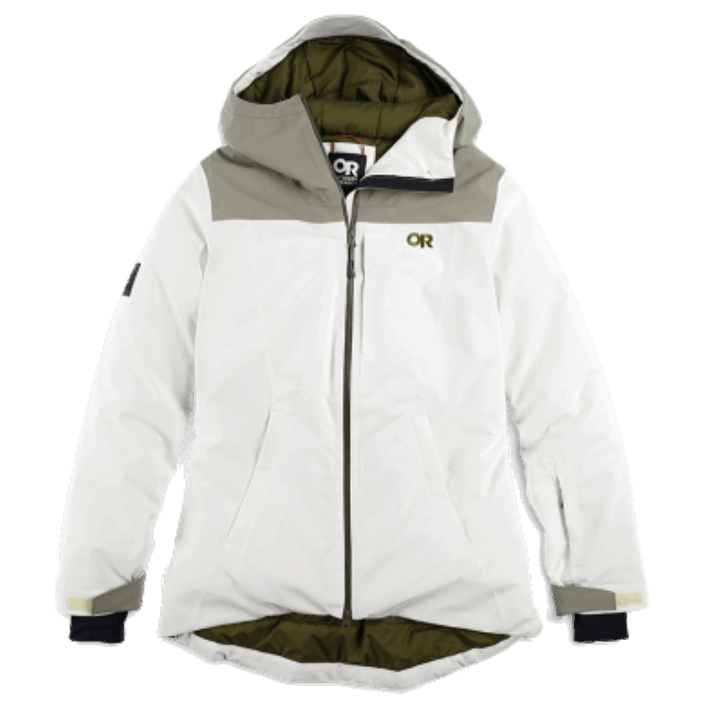 Outdoor Research Snowcrew-Jacke Für Damen Snow/flint