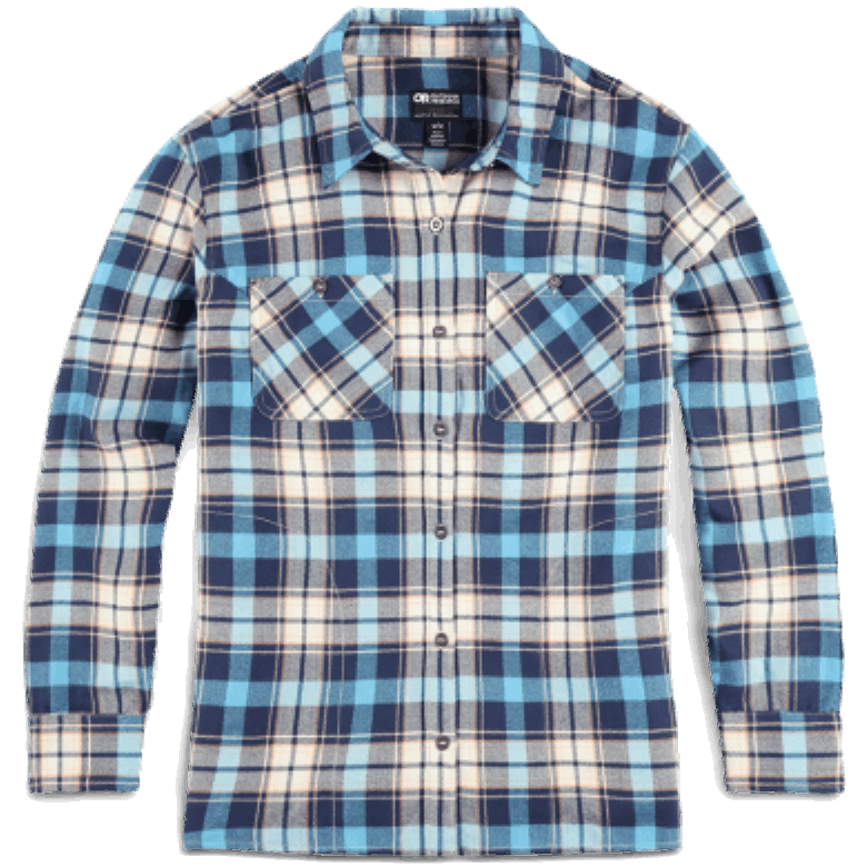 Outdoor Research Damen Feedback Flanellhemd Mineral Kariert