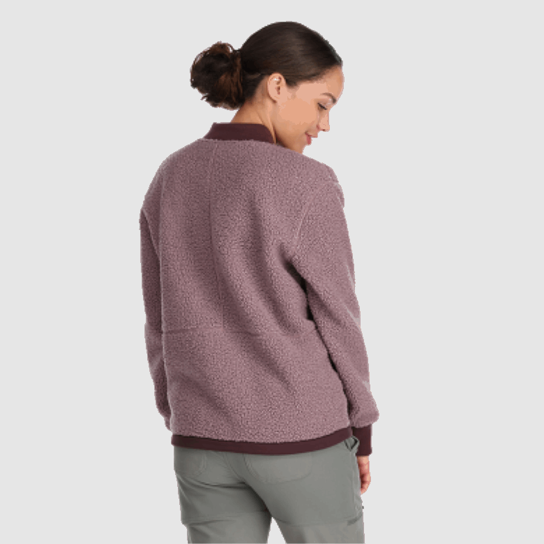 Outdoor Research Juneau Sherpa-fleecejacke Für Damen Moth