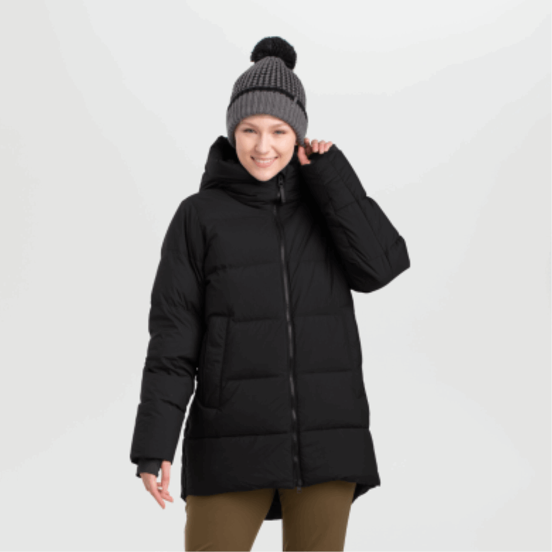 Outdoor Research Coze Damenmantel Plus Schwarz