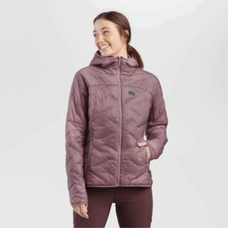Outdoor Research Superstrand Lt Hoodie-plus Moth Für Damen