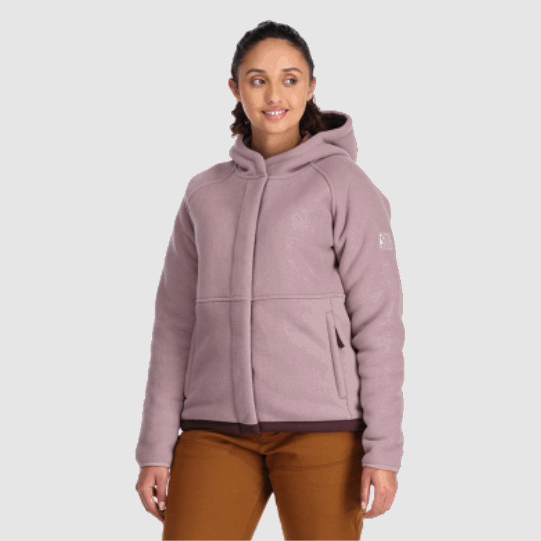 Outdoor Research Damen Juneau Fleece Hoodie Motte