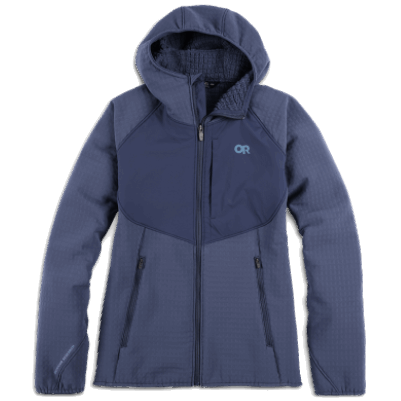 Outdoor Research Vigor Plus Fleece-Hoodie Für Damen Marineblau