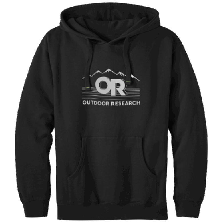 Outdoor Research Advocate Hoodie Schwarz/weiß