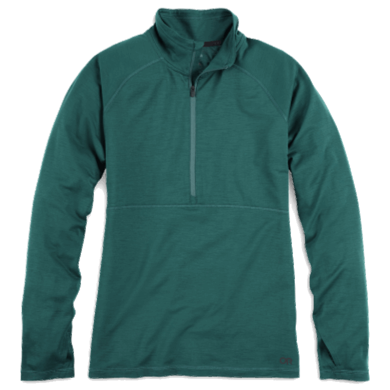 Outdoor Research Alpine Onset Merino Half Zip Treeline Für Damen