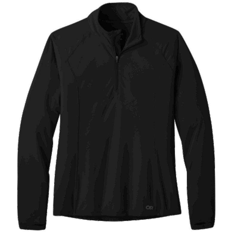 Outdoor Research Damen Echo Quarter Zip Schwarz