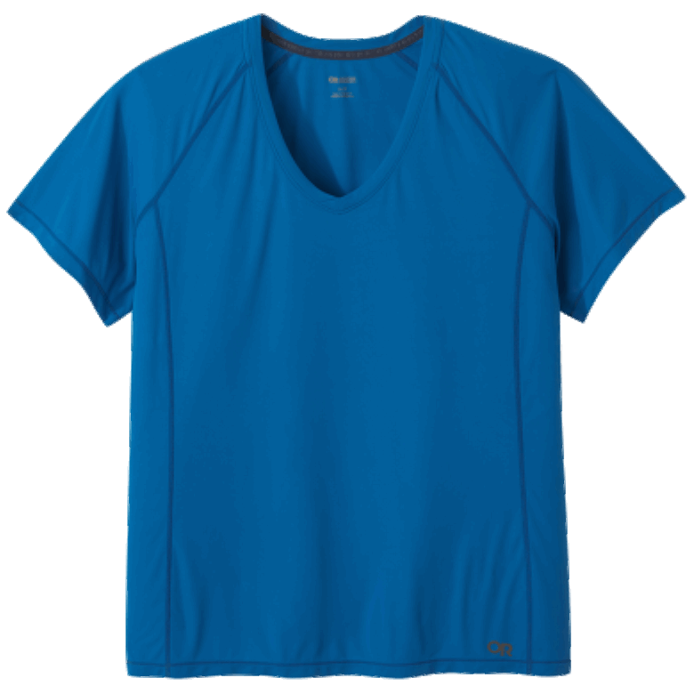 Outdoor Research Damen Echo Plus Size T-Shirt Classic Blue