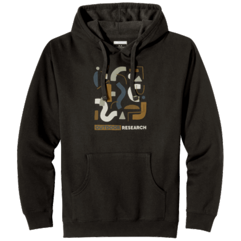 Outdoor Research Shape Scape Hoodie Schwarz