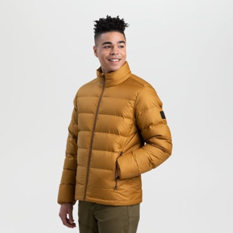 Outdoor Research Herren Coldfront Daunenjacke Sattel