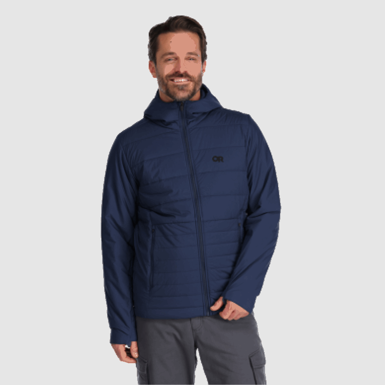 Outdoor Research Shadow Insulated Hoodie Für Herren Marineblau