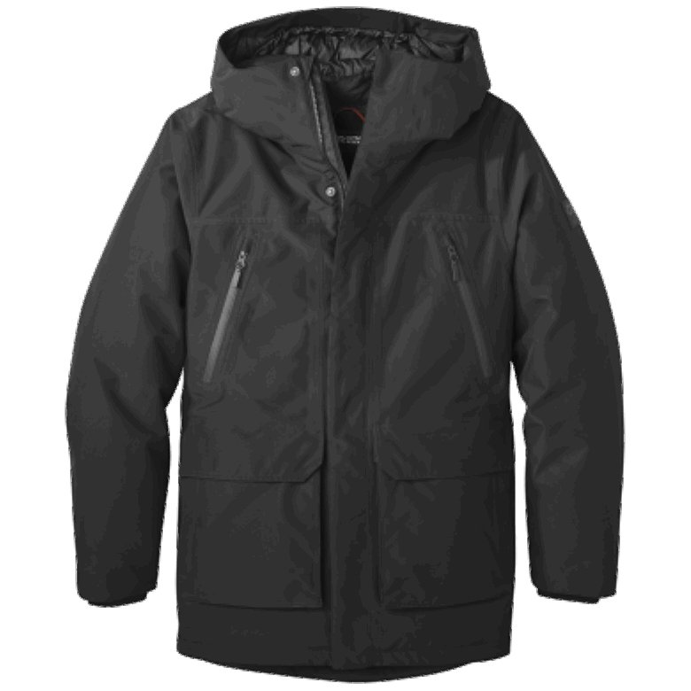 Outdoor Research Stormcraft Daunenparka Für Herren Schwarz