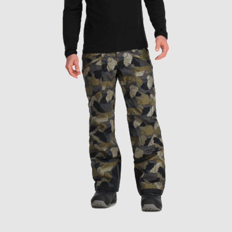 Outdoor Research Snowcrew Herrenhose Loden Camo