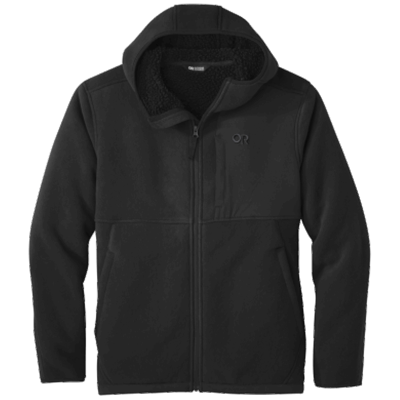 Outdoor Research Juneau Fleece-Hoodie Für Herren Schwarz