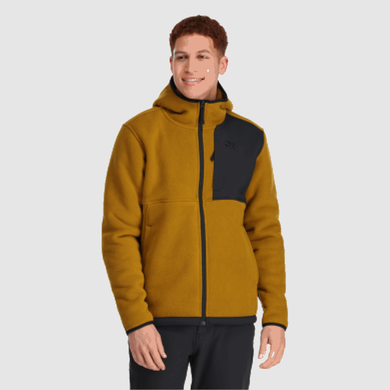 Outdoor Research Herren-Juneau-Fleece-Hoodie Tapenade
