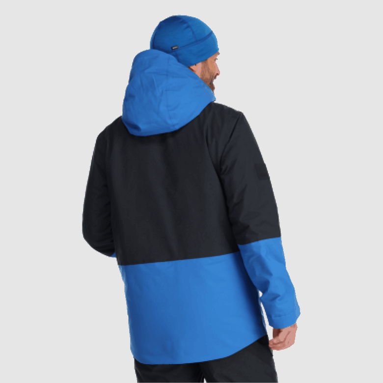 Klassisch Blau/schwarz