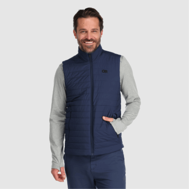 Outdoor Research Herren Schattenisolierte Weste Marineblau