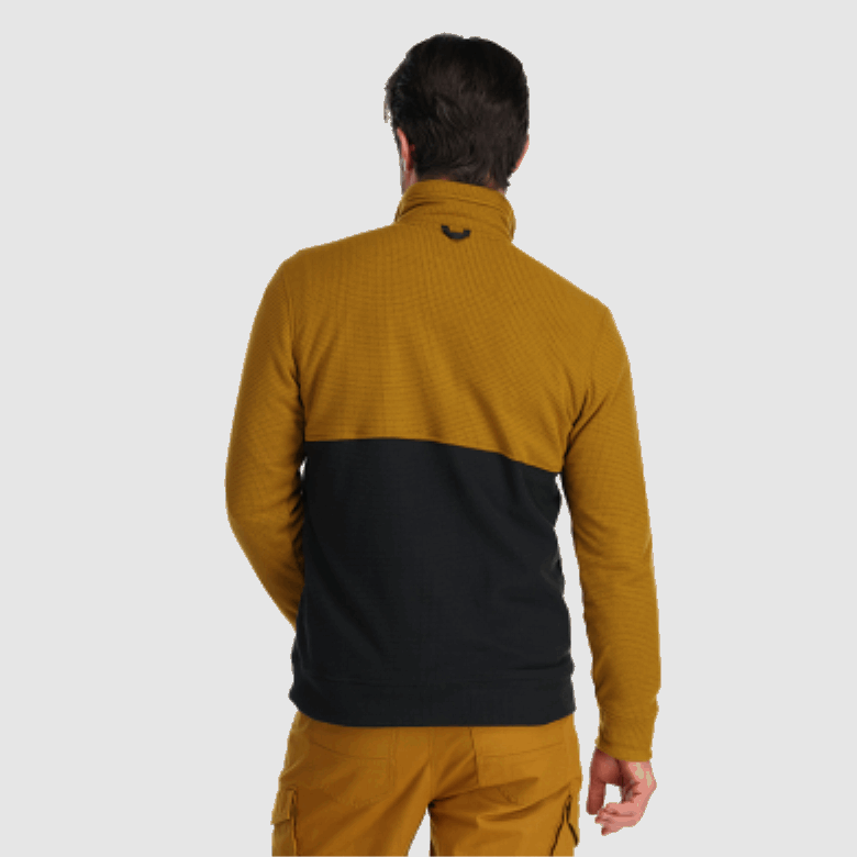 Outdoor Research Herren Trail Mix Snap Pullover II Tapenade/Schwarz