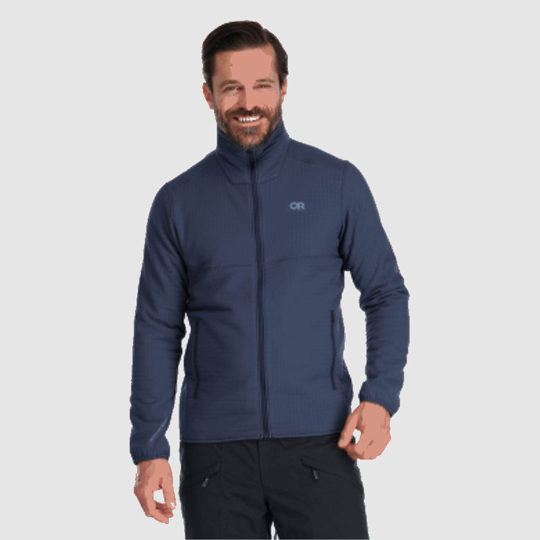 Outdoor Research Vigor Plus Fleecejacke Für Herren Marineblau