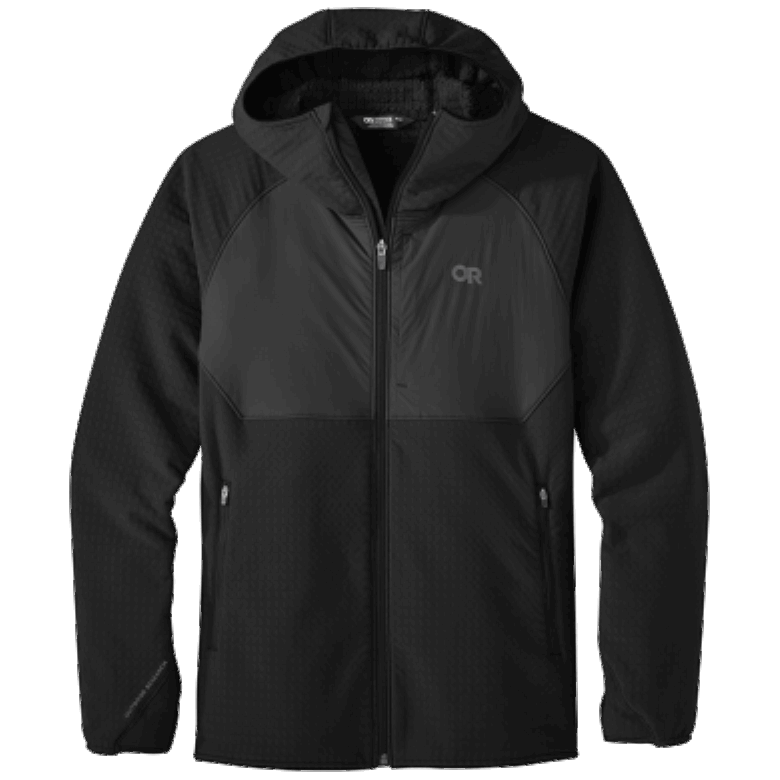 Outdoor Research Vigour Plus Fleece-Hoodie Für Herren, Schwarz