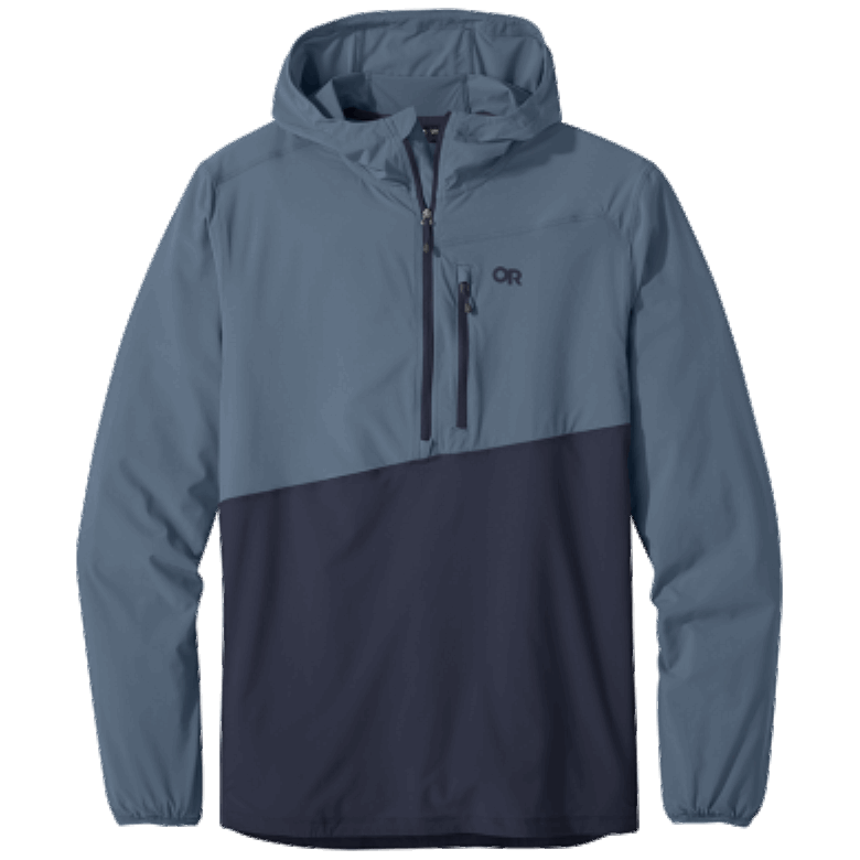 Outdoor Research Astroman Sun Hoodie Herren Nimbus/Marineblau