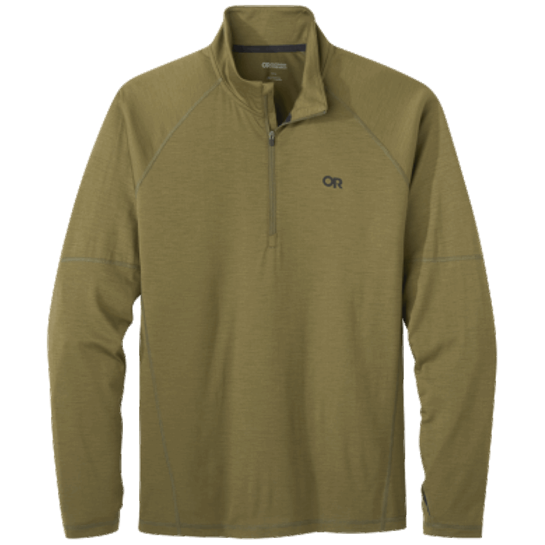 Outdoor Research Alpine Onset Merino Quarter Zip Loden Für Herren
