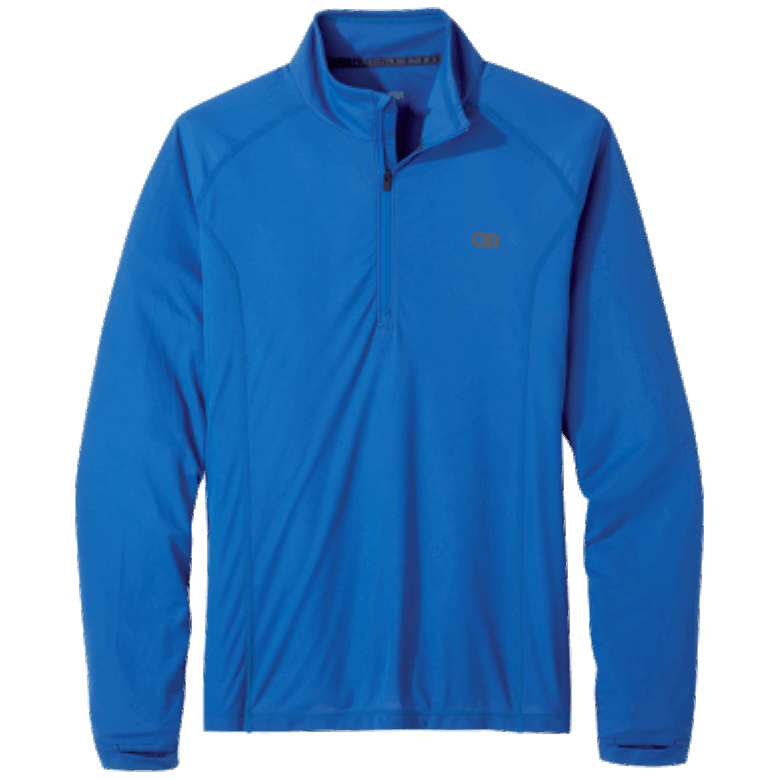 Outdoor Research Herren Echo Quarter Zip Classic Blue