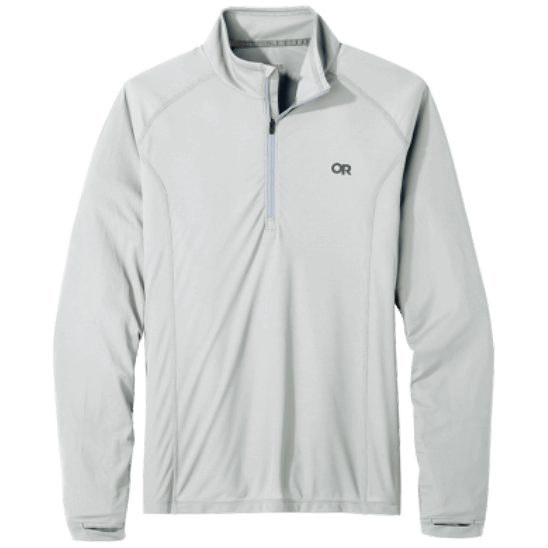 Outdoor Research Herren Echo Quarter Zip Pebble