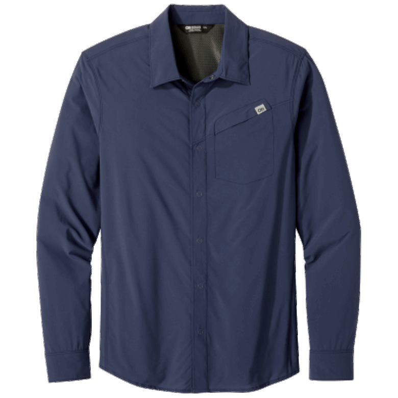 Outdoor Research Astroman L/s Sonnenhemd Herren Marineblau