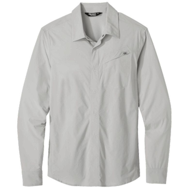 Outdoor Research Astroman L/s Sonnenhemd Herren Pebble