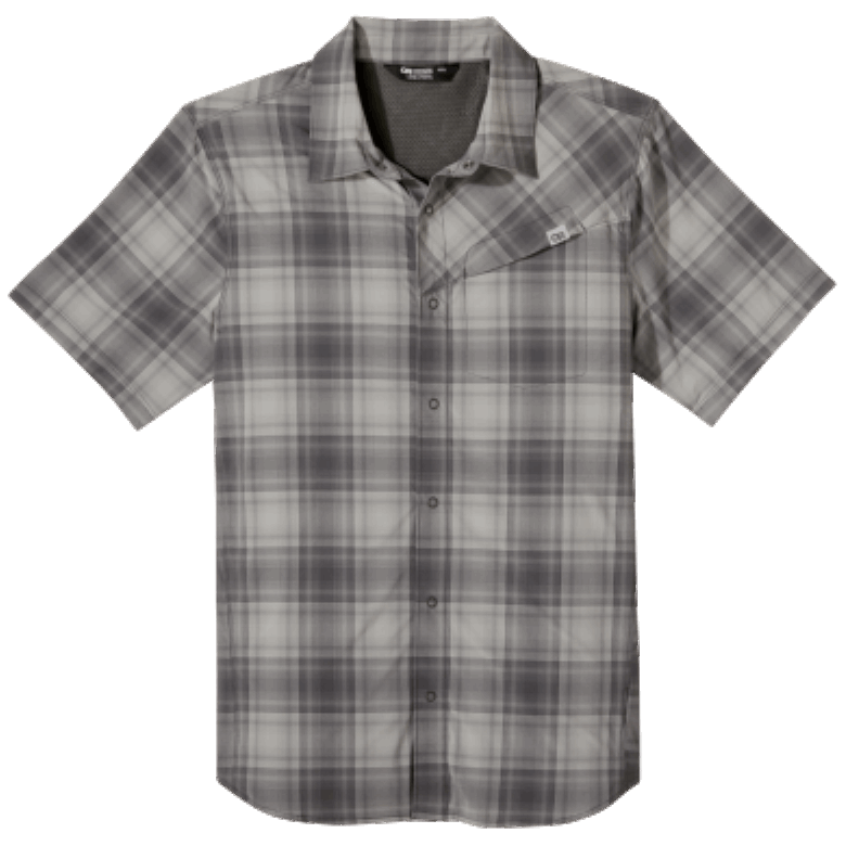 Outdoor Research Astroman S/s Sun Shirt Ermüdungsplaid Für Herren