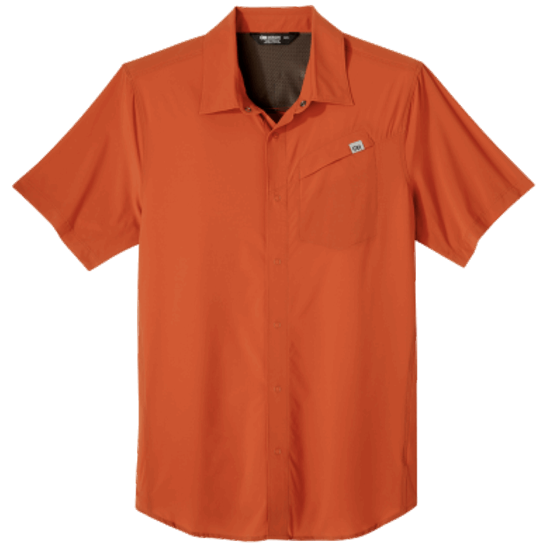 Outdoor Research Astroman S/s Sonnenhemd Redrock Für Herren
