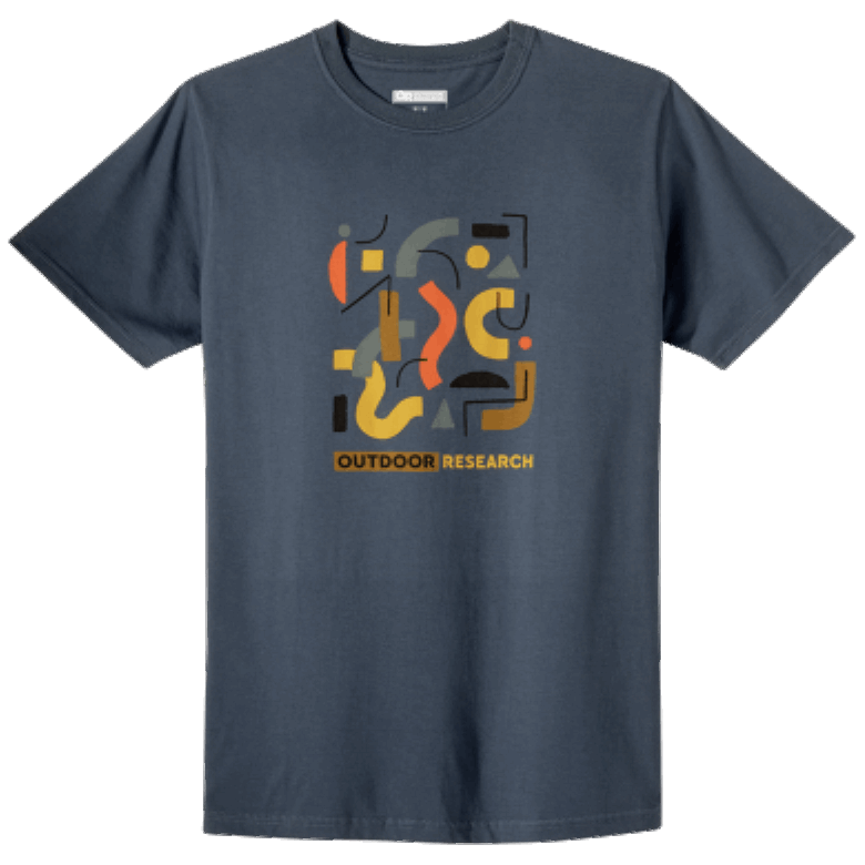 Outdoor Research Herren Shape Scape T-Shirt Marineblau