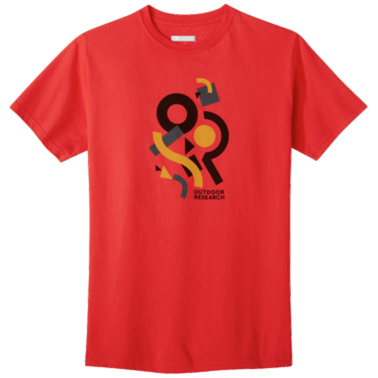Outdoor Research Herren-Shape-Scape-T-Shirt Samba