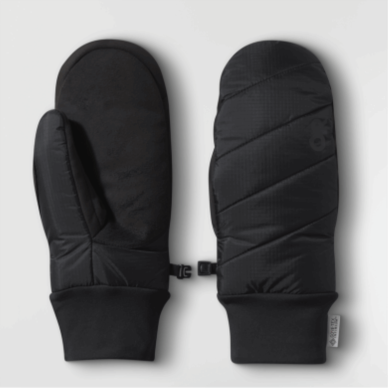 Outdoor Research Phosphor Daunenhandschuhe Schwarz
