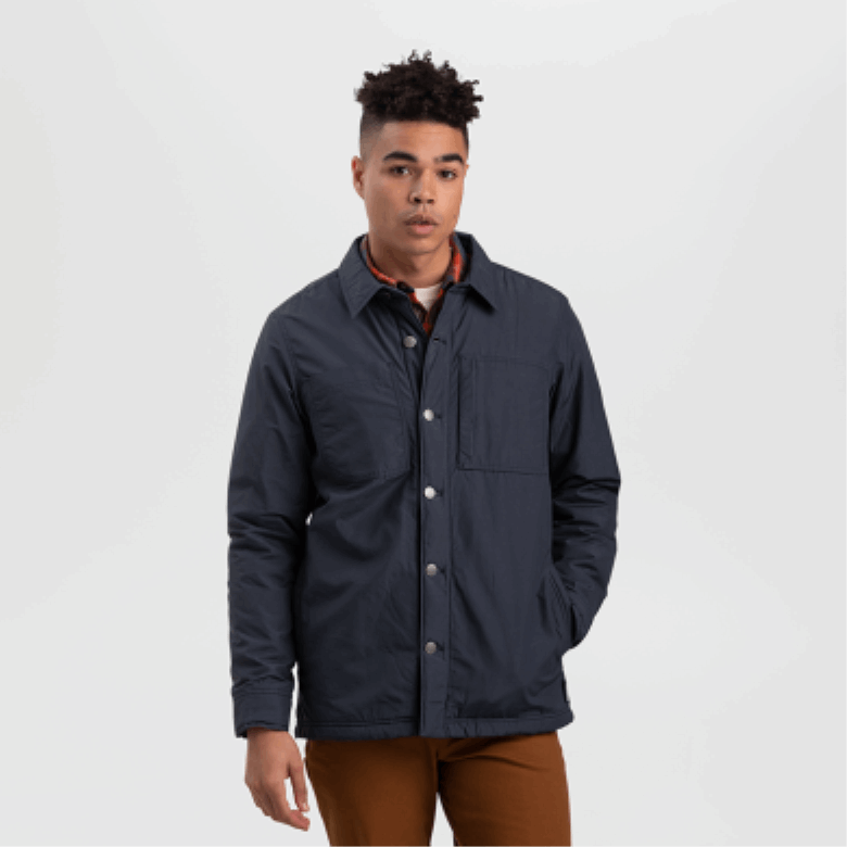 Outdoor Research Gefütterte Arbeitsjacke Für Herren Marineblau