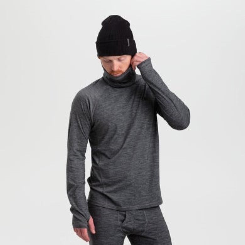 Outdoor Research Alpine Onset Merino Ubertube Top Für Herren Anthrazit Meliert