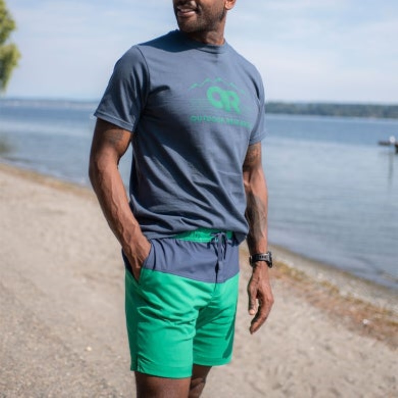 Outdoor Research Herren Zendo Multi Shorts Sprout/Marineblau